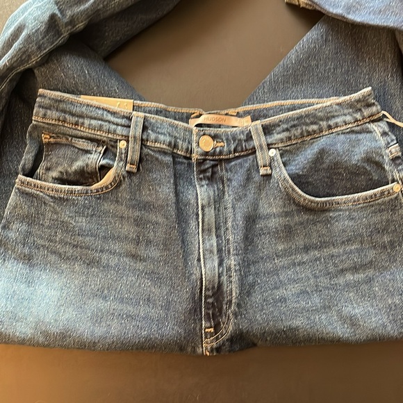 NWT Hudson high rise wide leg jeans - Picture 4 of 5